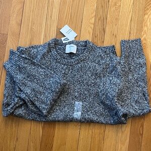 Old Navy Men’s XL Black, White, Charcoal Marled Crewneck Sweater. NWT
